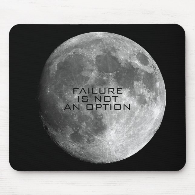 Failure is not an Option Mouse Pad (Front)