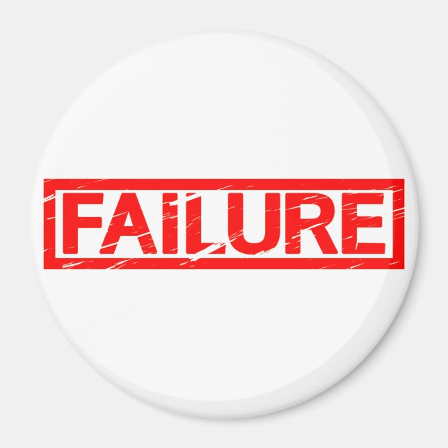 Failure Stamp Magnet (Front)