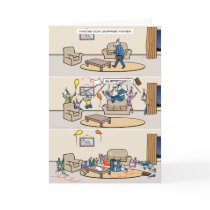 Fainting Goat Surprise Parties Card