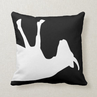Fainting Goat Throw Pillow