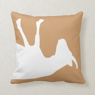 Fainting Goat Throw Pillow