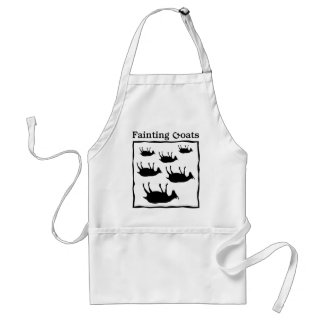 Fainting Goats Adult Apron