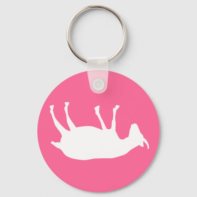 Fainting Goats Keychain (Front)
