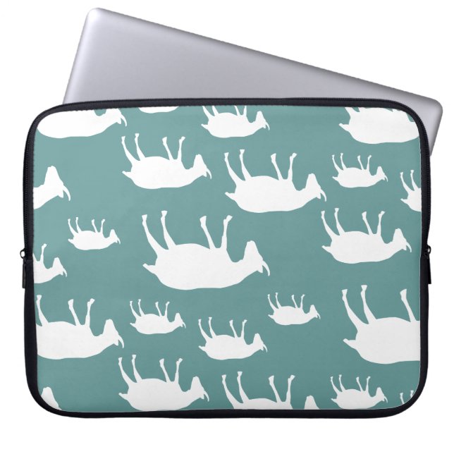 Fainting Goats Laptop Sleeve (Front)