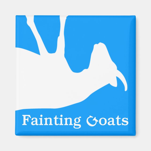 Fainting Goats Magnet (Front)