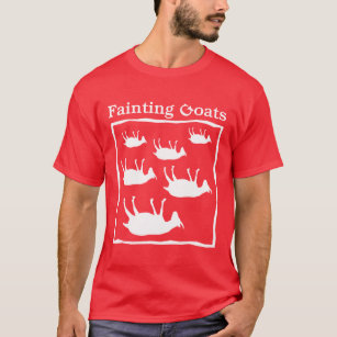 fainting goat t shirt