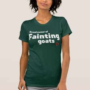 fainting goat t shirt