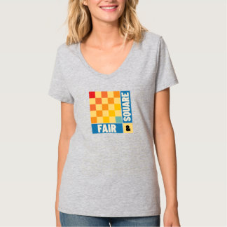 Fair and Square Tee with Colors
