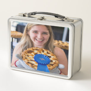 Fair Baking Contest Photo Customize Metal Lunch Box