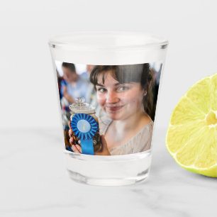 Fair Canning Contest Photo Customize Shot Glass