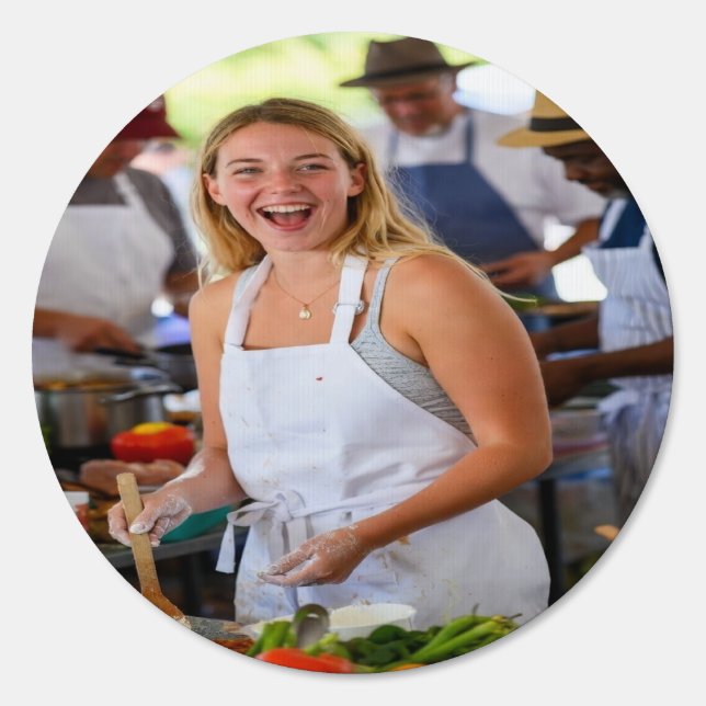 Fair Cook Off Photo Customize Sign (Front)