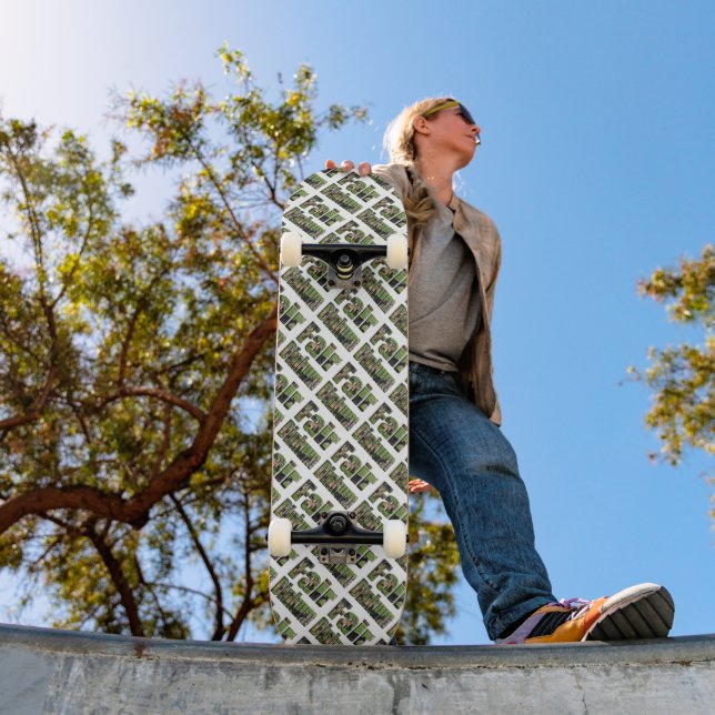 Fair Dinkum Aussie Slang Word With Kangaroos, Skateboard (Outdoor 1)