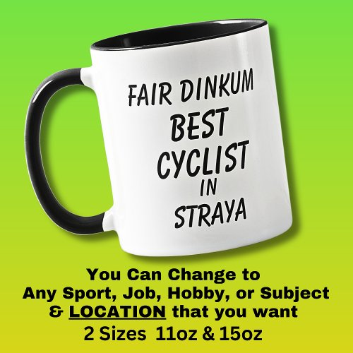 Fair Dinkum BEST CYCLIST in Straya 