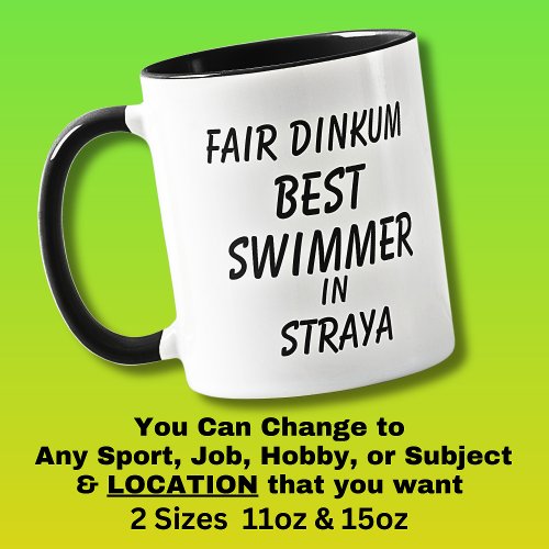 Fair Dinkum BEST SWIMMER in Straya 