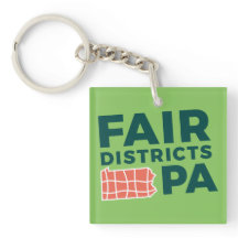 Fair Districts PA Keychain