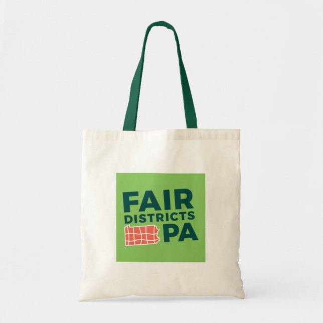 Fair Districts PA Tote Bag (Front)