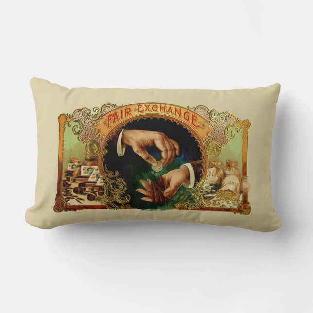 Fair Exchange Lumbar Pillow (Front)