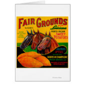 Fair Grounds Yam LabelBreaux Bridge, LA (Front)