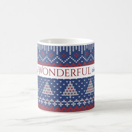 Fair Isle Wonderful Season Coffee Mug