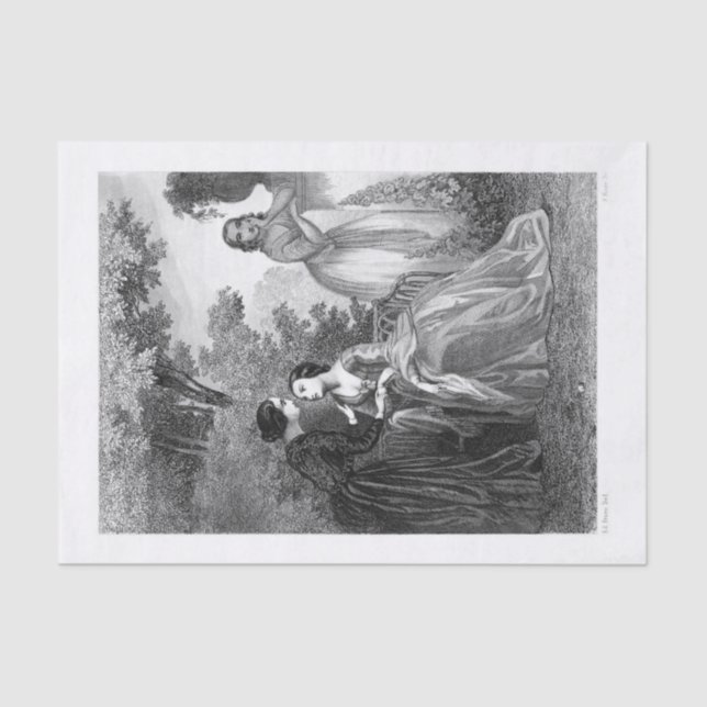 Fair ladies tissue paper (Front)