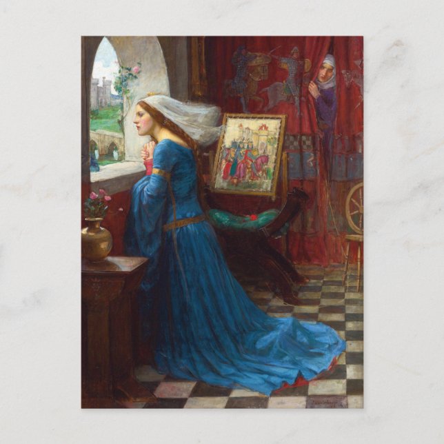 Fair Rosamund c. 1916 by John William Waterhouse Postcard (Front)