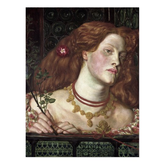 Fair Rosamund - Dante Gabriel Rossetti Postcard