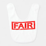 Fair Stamp Baby Bib