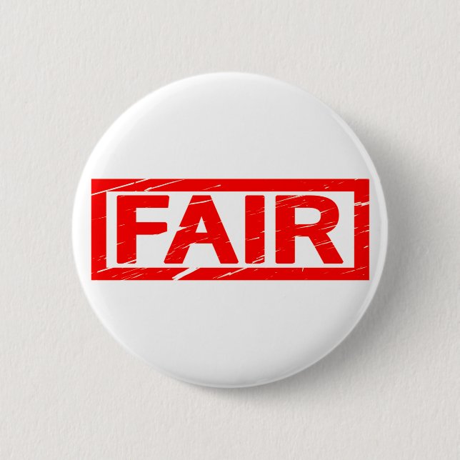 Fair Stamp Button (Front)