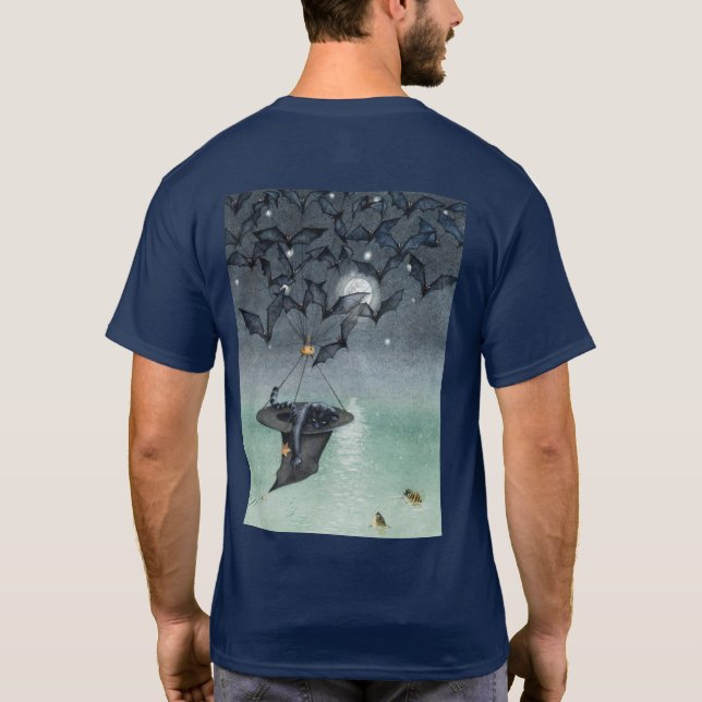 Fair Winds and Following Seas CLothing with Logo T-Shirt (Back)