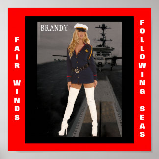 FAIR WINDS AND FOLLOWING SEAS POSTER