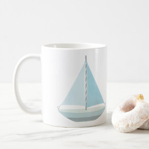 Fair Winds and Following Seas Sail Boat Mug