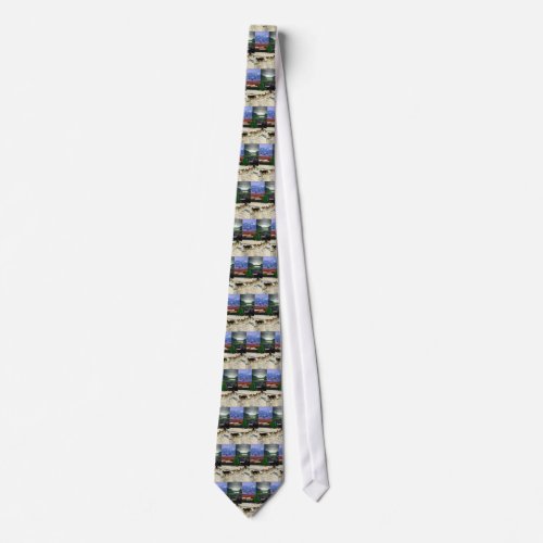 Fairbanks Alaska Collage Neck Tie