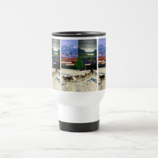 Fairbanks, Alaska Collage Travel Mug