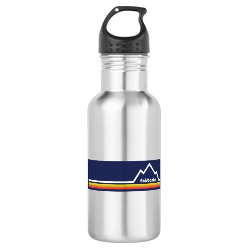 Fairbanks Alaska Stainless Steel Water Bottle