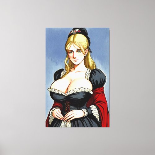 Faire Maiden 10 Canvas Print