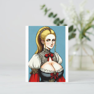 Faire Maiden 11 Postcard