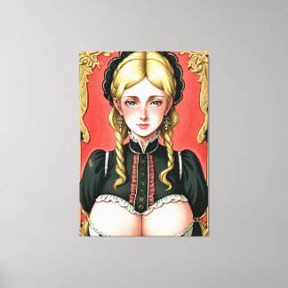 Faire Maiden 7 Canvas Print