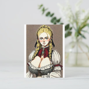 Faire Maiden 9 Postcard