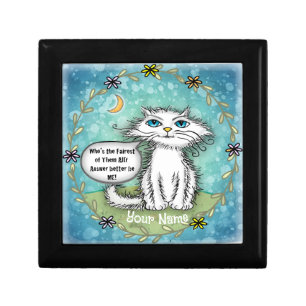 Fairest One Scraggles Cat Gift Box