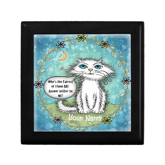 Fairest One Scraggles Cat  Gift Box (Front)