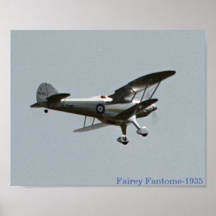 Fairey Fantome Scale RC Model Poster