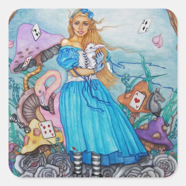 Fairfarren Square Sticker (Front)