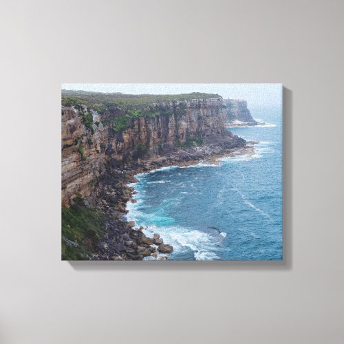  Fairfax Lookout in North Head Manly Canvas Print