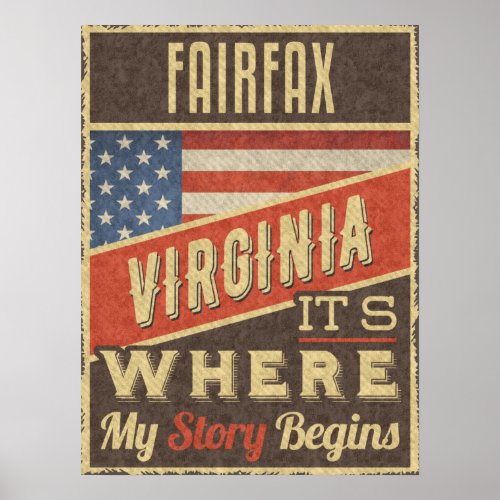 Fairfax Virginia Poster