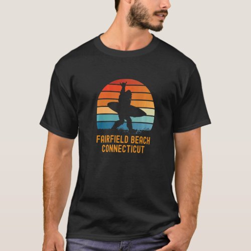 Fairfield Beach  Connecticut Sasquatch Souvenir T_Shirt