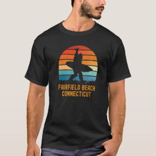Fairfield Beach Connecticut Sasquatch Souvenir T-Shirt