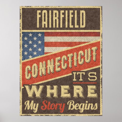 Fairfield Connecticut Poster