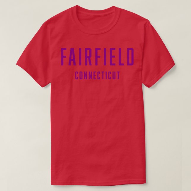 Fairfield Connecticut TShirt 5 (Design Front)