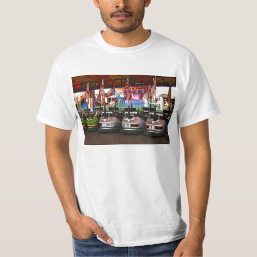 Fairground Dodgem Bumper Car Tee Shirt