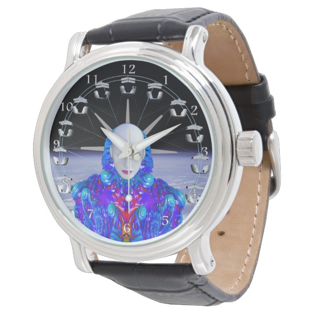 Fairground in Space Watch (Angled)